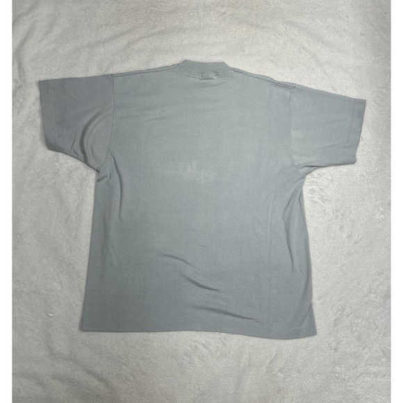 Vtg 90s The Quiet Company Miming  Mime Single Stitch Graphic T-Shirt Size Large - Picture 9 of 10